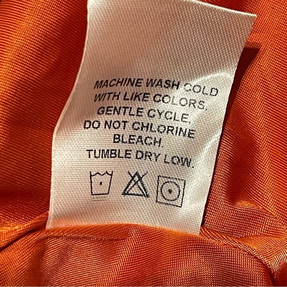 Stan Herman Jet Blue Orange Tunic Uniform Sz L Preowned - Picture 10 of 11